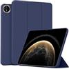 QJONSIU Cover Compatibile con Huawei MatePad Pro 13.2 2025, Funzione Stand, Antigraffio Protettiva in TPU, Ultra Sottile Intelligente Kickstand Case-Blu