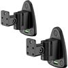 ComVome Supporti da parete girevoli e inclinabili per Samsung HW-Q990H/Q990F/Q990D/Q930H/Q930F, supporti da parete resistenti per altoparlanti posteriori Samsung SWA-9250S/9500S/9200S, 1 paio