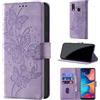 CaseGla Cover per Samsung Galaxy A20e, Viola | Blocco RFID, Portafoglio Pelle PU, Flip Libro, Porta Carte, Magnetica Libretto, Antiurto Protezione Completa