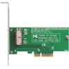 JSER Scheda di conversione PCI Express PCI-E per Mac Pro Air 2013 2014 2015 12+16 pin SSD AHCI NVMe per A1493 A1502 A1465 A1466