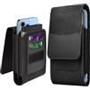 GINNGA Custodia universale per cellulare, doppia custodia protettiva con clip per cintura per iPhone 16, 15, 14, 13Pro Max, Samsung Galaxy S25, S24, ultra cintura, per uomini, escursioni, campeggio, barbecue