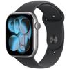 Apple - Watch Series 11 GPS 46mm Cassa Alluminio Grigio Siderale con Sport Band Nero - M /L - SPEDIZIONE GRATUITA