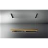 Falmec Light 180 Bronzo Cappa Isola Sospensione 180 x 60 cm Filtrante Multi-Air technology Acciaio verniciato nero con Vetro fumé temperato e Profili in alluminio satinato anodizzato bronzo - CLTI80.E0P2#BRSN451F