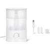 Amazon Basics, Umidificatore per Camera da Letto, con Riempimento dall'Alto, Serbatoio d'Acqua da 3L, Diffusore di Oli Essenziali Bianco