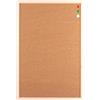 ASelected Bacheca in sughero con perni, bacheca in sughero con perni, bacheca in sughero con cornice classica in legno naturale da appendere alla parete, bacheca visiva per casa, cucina, ufficio,