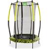 Exit Toys EXIT Tiggy junior trampolino con rete di sicurezza ø140cm - nero/verde