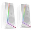 OEM Altoparlante per gaming da 20W con Bluetooth 5.0 e tecnologia audio DSP - Bianco