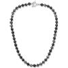 GAVU Collana da Uomo con Perline di Pietre Dure, Collana Pietre Naturali Uomo con Perle Annodate a Mano e Chiusura OT, Turchese Africano, Occhio di Tigre, Ossidiana, Amazzonite, Howlite