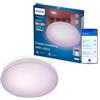 Philips Smart Lighting, Plafoniera da soffitto, Tonda, 37,5 cm | A Colori e Bianca regolabile 2.200-6.500 K, Smart LED, 24 W, 2.600 lm, Reg Lum Minima, Connected by WiZ, Casa Connessa