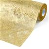 Woobroo Runner da tavolo in oro non tessuto decorativo, riutilizzabile, 30 cm x 5 m, nastro da tavolo metallico decorativo per feste, celebrazioni, compleanni, matrimoni, Natale, feste per bambini, fai da te