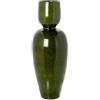 DRW Vaso da Pavimento in Ceramica Verde Lucido, 80 x 35 x 35 cm