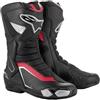 Alpinestars Stivali da moto SMX 6 V3, colore nero | Resistenti alle intemperie
