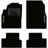 QUEMAR Tappetini Auto per Opel Astra J, Bordo Perla, 2 Ricami | 2009-2015 / Kit Tappeti Moquette e Gomma su Misura / Set 2 Anteriori + 2 Posteriori / Ricami e Colori Personalizzati