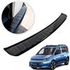 CHROMEMASTER | Protezione Paraurti Posteriore | Compatibile Con VW Caddy IV 2021- | Plastica ABS, Nero Lucido | Protegge La Vernice Del Paraurti