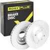 RIDEX PLUS 82B0631P 2x Disco freno Anteriore con bulloni/viti Compatibilità con RENAULT Clio 4 Hatchback BH