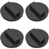 BJBJJIU 4 Pz tampone gomma cric auto antiscivolo tipo C ponte sollevatore | Cuscinetto protettivo in gomma compatibile con cric, cavalletti e ponti sollevatori auto