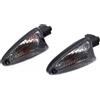 HCPCNDNMUB Per Triumph Per Tiger 800/XC 1050 2007-2013 Accessori Moto Indicatore Di Direzione Anteriore/posteriore Indicatori indicatori direzione(105MM SMOKE)