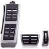 Argentavis Poggiapiedi, pedale gas e pedale freno in acciaio inox per A4 B8 S4 RS4 A5 S5 RS5 A6 S6 A7 S7 Q3 Q5 8R