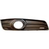 Generico Griglia Destra Paraurti Anteriore Nera Con Sede Fendinebbia Compatibile Per A3 3/5 Porte (8P/8Pa) Modello Dal 07/2008-08/2012 Codice Originale 8P0807682E9B9