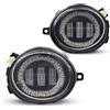 TOPTHAN Fari Antinebbia per [E46 2001-2005 BMW Serie 3 320i 323i 325i 325xi 330i 330xi solo con Pacchetto Sport 2001-2006 BMW M3] Fari Antinebbia Gruppo ottico in vetro trasparente
