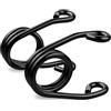 YYMOTO Moto 2 Nero Forbice Torsione Solo Seat Molle Fit Per Harley Custom Chopper Bobber