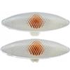 ModLuvano 2X Indicatore laterale Luci Sinistra Destra per Toyota per yaris 1999-2005 Ripetitore Parafango Lampada Sostituire 81730-0D010 81740-0D011