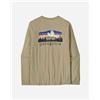 Patagonia Fitz Roy Foothills M - Maglia - Uomo - Beige