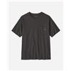 Patagonia Fitz Roy Massif Pocket M - T-shirt - Uomo - Nero