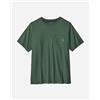 Patagonia Fitz Roy Massif Pocket M - T-shirt - Uomo - Verde