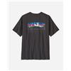Patagonia Fitz Roy Foothills M - T-shirt - Uomo - Nero