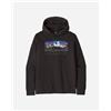 Patagonia Fitz Roy Foothills Daily M - Felpa - Uomo - Nero
