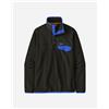 Patagonia Lightweight Synchilla Snap-t M - Pile - Uomo - Nero