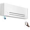 Innova Ventilconvettore Fan Coil Filomuro Slim Fit Innova SW 600 a parete SW600 2,01 kW DC Inverter telecomando incluso attacco idraulico DX