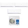 Haier Climatizzatore Condizionatore Haier Trial Split Inverter serie EXPERT 12+12+12 con 4U75S2SR5FA R-32 Wi-Fi Integrato 12000+12000+12000