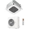 Ferroli Condizionatore a Cassetta Ferroli Giada-C 12000 Btu 2CP0042F R-32 Wi-Fi Integrato con Telecomando e Griglia