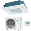 Fujitsu Condizionatore a Cassetta Fujitsu KR Circular Flow White 18000 Btu AUXG18KRLB R-32 Wi-Fi Optional con Griglia e Filocomando
