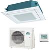Fujitsu Condizionatore a Cassetta Fujitsu KR Circular Flow White 24000 Btu AUXG24KRLB R-32 Wi-Fi Optional con Griglia e Filocomando