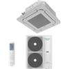 Hisense Condizionatore a Cassetta Hisense 60000 Btu AUC175UR4RKC8 R-32 Wi-Fi Optional Trifase con Pannello e Telecomando