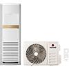Kosami Condizionatore a Colonna Kosami 48000 Btu Trifase R-32 Wi-Fi Integrato con Telecomando