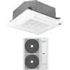 Hisense Climatizzatore Condizionatore Hisense Inverter a Cassetta serie TURBO 48000 Btu AUC140UR4RKC8 + AUW140U6RN8 R-32 Wi-Fi Optional con Telecomando e Pannello Incluso