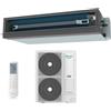 Hisense Climatizzatore Condizionatore Hisense Inverter Canalizzato Canalizzabile serie TURBO 48000 Btu AUD140UX4REH8 + AUW140U6RN8 Trifase R-32 Wi-Fi Optional con Telecomando di serie