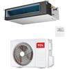 TCL Condizionatore Canalizzabile TCL 24000 Btu MN24DW1 R-32 Wi-Fi Optional con Comando Cablato Incluso