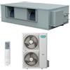 Hisense Climatizzatore Condizionatore Hisense Inverter Canalizzato Canalizzabile serie TURBO 68000 Btu AUD200UX4RPH8 + AUW200U6RZ8 Trifase R-32 Wi-Fi Optional con Telecomando di serie