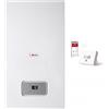Hermann Saunier Duval Caldaia a Condensazione Hermann Saunier Duval MICRA 4 CONDENSING 25 kW Metano Completa di Kit per Scarico Fumi Con Wi-Fi miGO integrato