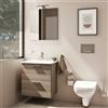 VITRA Mobile Bagno sospeso Vitra con Lavabo colore Cordoba 60 cm