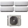 Immergas Climatizzatore Condizionatore Immergas Quadri Split Inverter serie THOR 9+9+12+12 con MULTI 36-4 R-32 Wi-Fi Optional 9000+9000+12000+12000