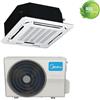 Midea Climatizzatore Condizionatore Inverter Midea Cassetta 4 Vie Super Slim 90x90 36000 btu MCD1-36HRFN8 A++ Wi-Fi Optional Griglia Inclusa TRIFASE