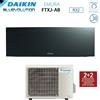 Daikin Condizionatore Daikin Emura Black III 9000 Btu FTXJ25AB R-32 Wi-Fi Integrato Nero Garanzia Italiana