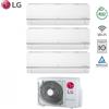 LG Climatizzatore Condizionatore LG Trial Split Inverter Serie Libero Smart 7+7+12 con MU3R21 R-32 7000+7000+12000 Wi-Fi Integrato