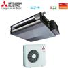 Mitsubishi Electric Climatizzatore Condizionatore Mitsubishi Electric Canalizzato Canalizzabile Inverter 18000 Btu SEZ-M50DA + SUZ-M50VA R-32 Wi-Fi Optional